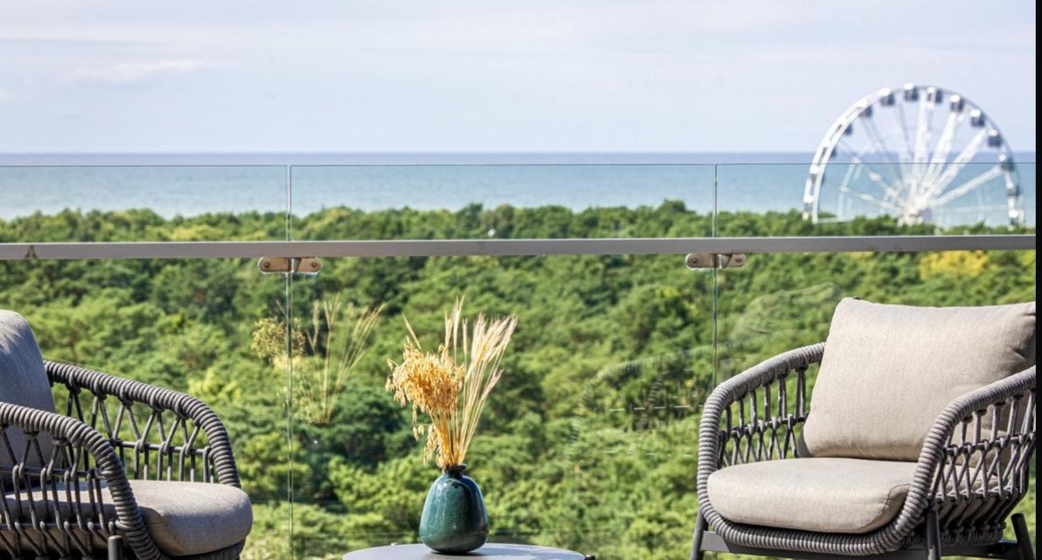 Palanga Sea View Apartment ภายนอก รูปภาพ